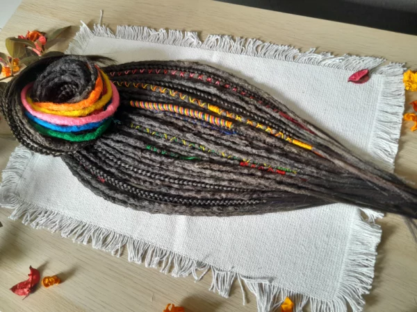 Ebony Rainbow Dream Dreads – Image 7