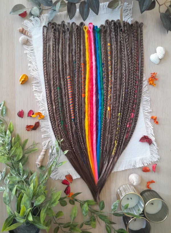 Woodland Forest Rainbow Dream Dreads – Image 2