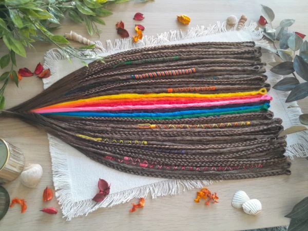 Woodland Forest Rainbow Dream Dreads – Image 3