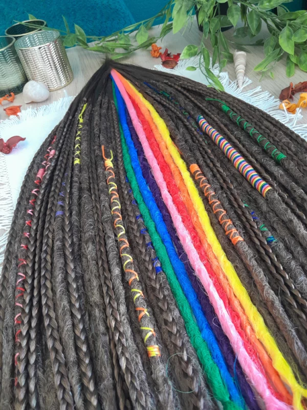 Woodland Forest Rainbow Dream Dreads – Image 4