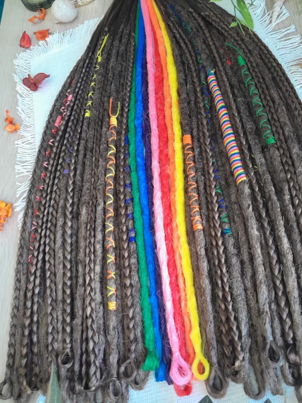 Woodland Forest Rainbow Dream Dreads – Image 6