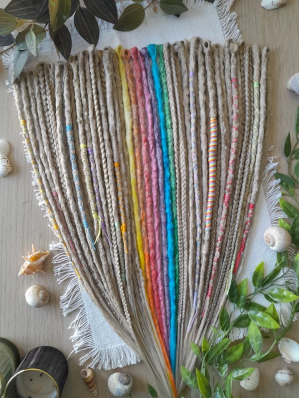 Pinewood Rainbow Dreads – Image 3