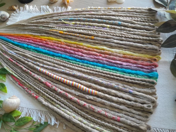 Pinewood Rainbow Dreads – Image 4