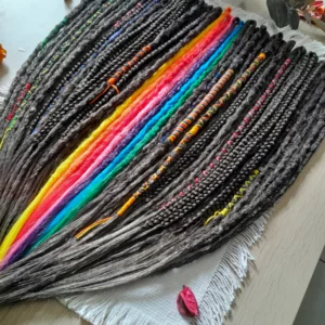 Ebony Rainbow Dream Dreads